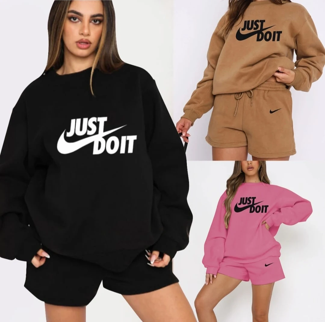 Short women's set by just doit